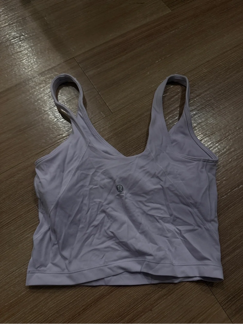 lululemon athletica Lavender Seamless padded Tank Top